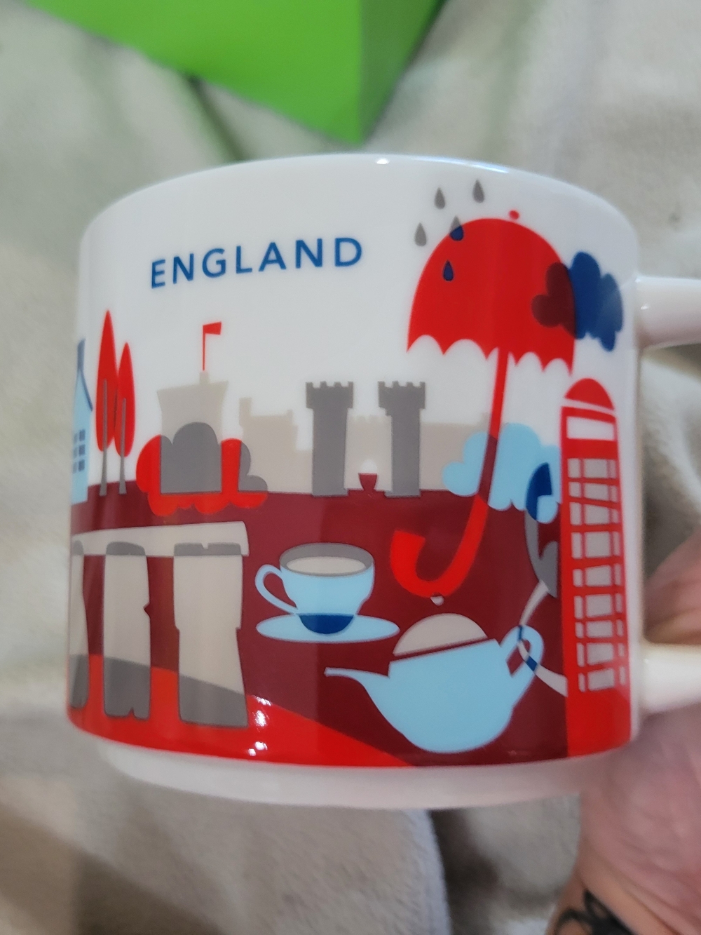 Starbucks England Decorative Coffee Mug-You Are Here Collection